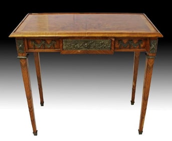 19Th C. French Louis Xv Style Writing Table