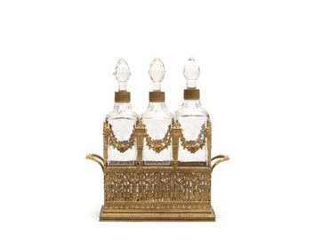 Late 19Th Century French Gilt Bronze Decanter