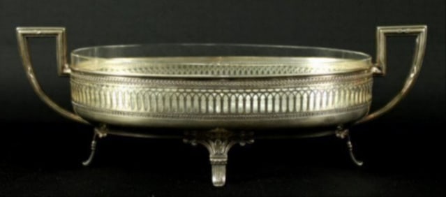 Early 20Th C. German 800 Silver Center Piece