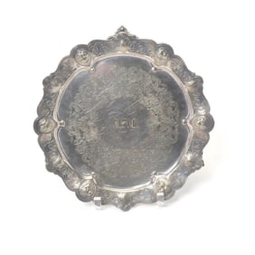 Birks Continental Silver Salver