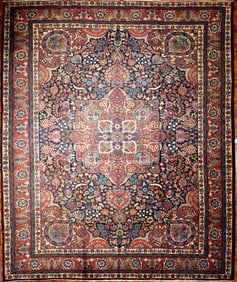 Antique Persian Tabriz Rug