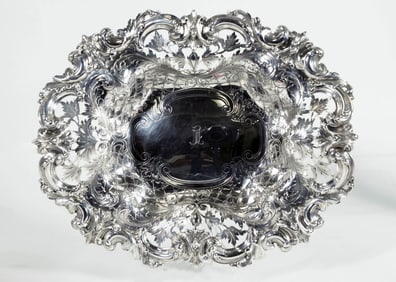 Pierced Sterling Dish