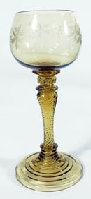 Cut Glass Goblet