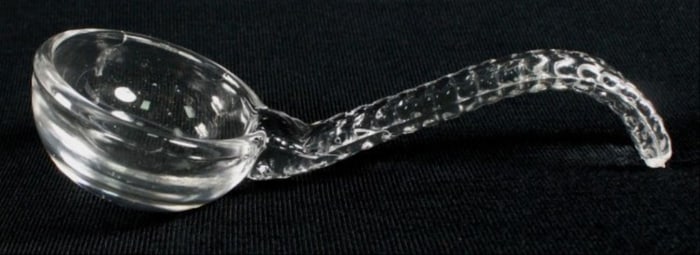 Duncan & Miller -Sandwich Clear Pattern Spoons