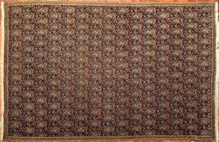 Antique Persian Mashad Rug