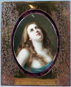 German Kpm Porcelan Plaque