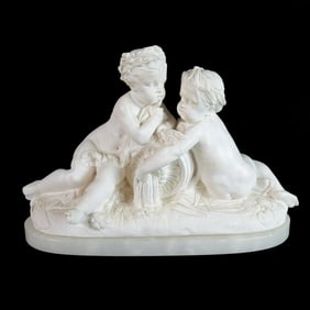 Studio Prof. G Bessi (20Th C.) Carved Sculpture