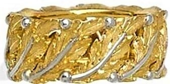An 18K Bi-Color Gold Band, Buccellati