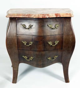 Marble Top Petite Commode