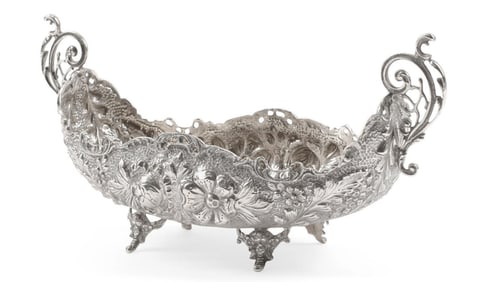 A Large Continental Sterling Silver Renaissance Style