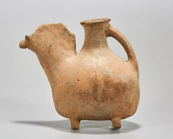Ceramic Amlash Handled Askos in the Form of a Horse