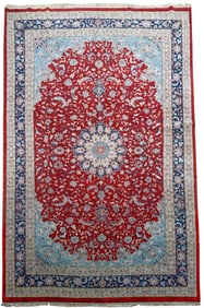 Palace Size 18' x12'  Indo Persian Handmade Hand-Knotted Wool Rug Carpet