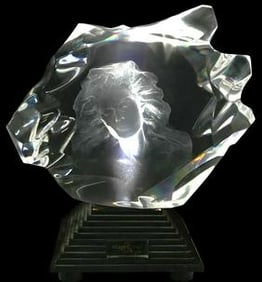 Frederick Elliott Hart Illuminate I acrylic Sculpture Include Light Box