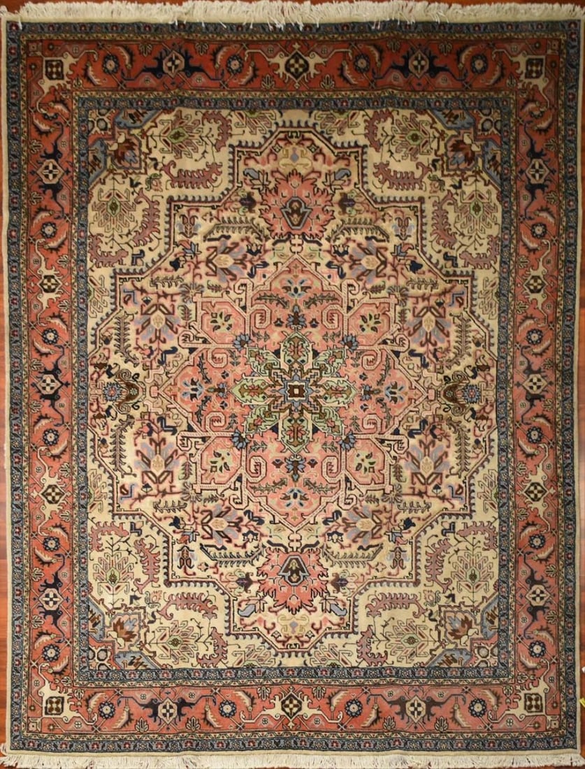 Ardebil Wool Silk Rug (1 of 6)