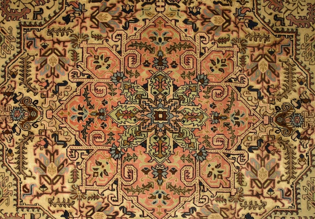 Ardebil Wool Silk Rug - 2