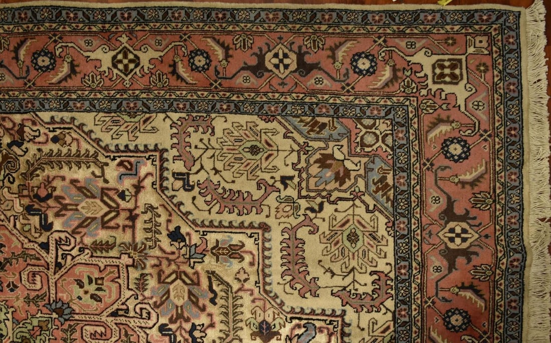 Ardebil Wool Silk Rug - 3