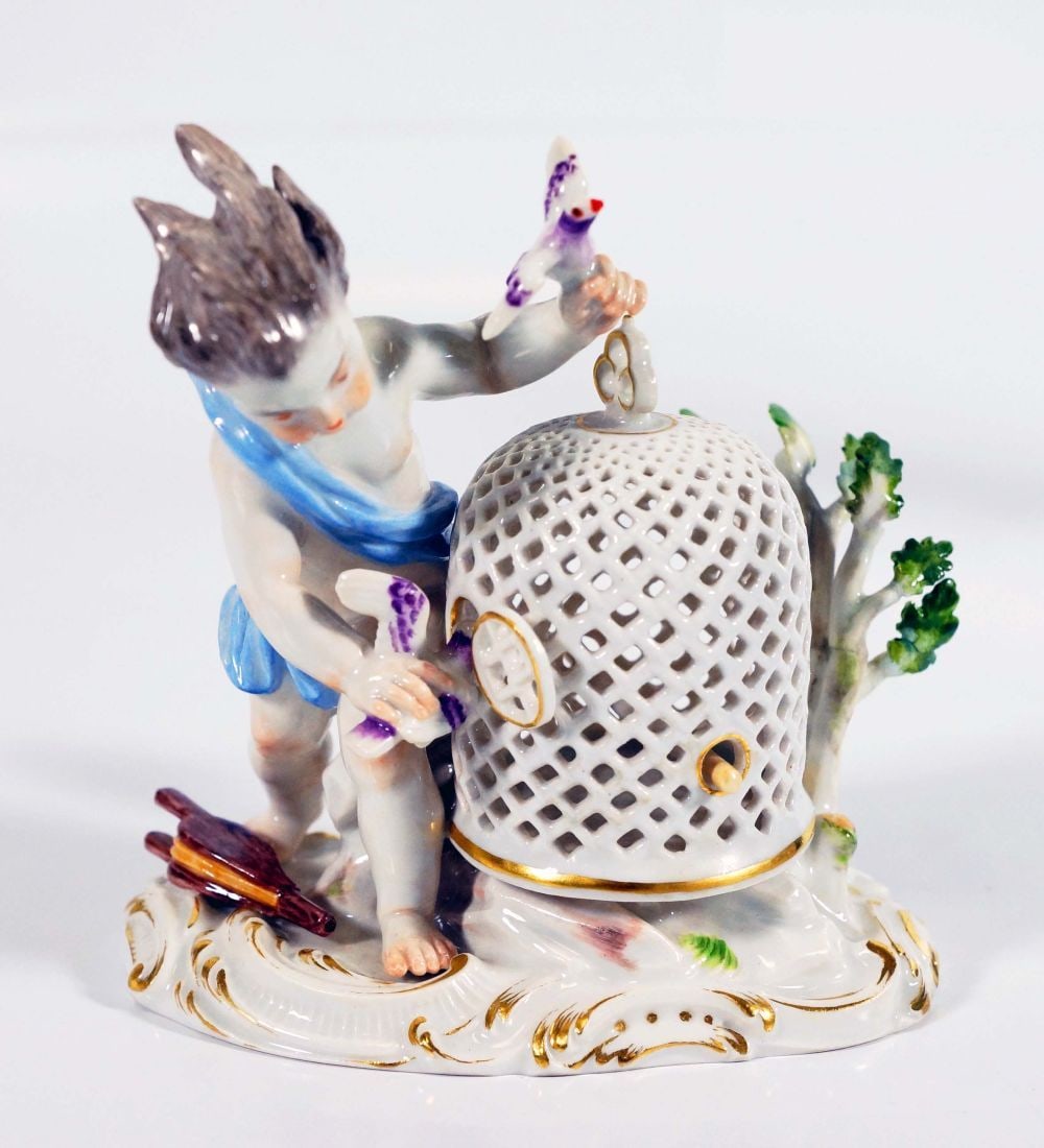 Meissen "The Elements - Air" Porcelain Figure (1 of 3)