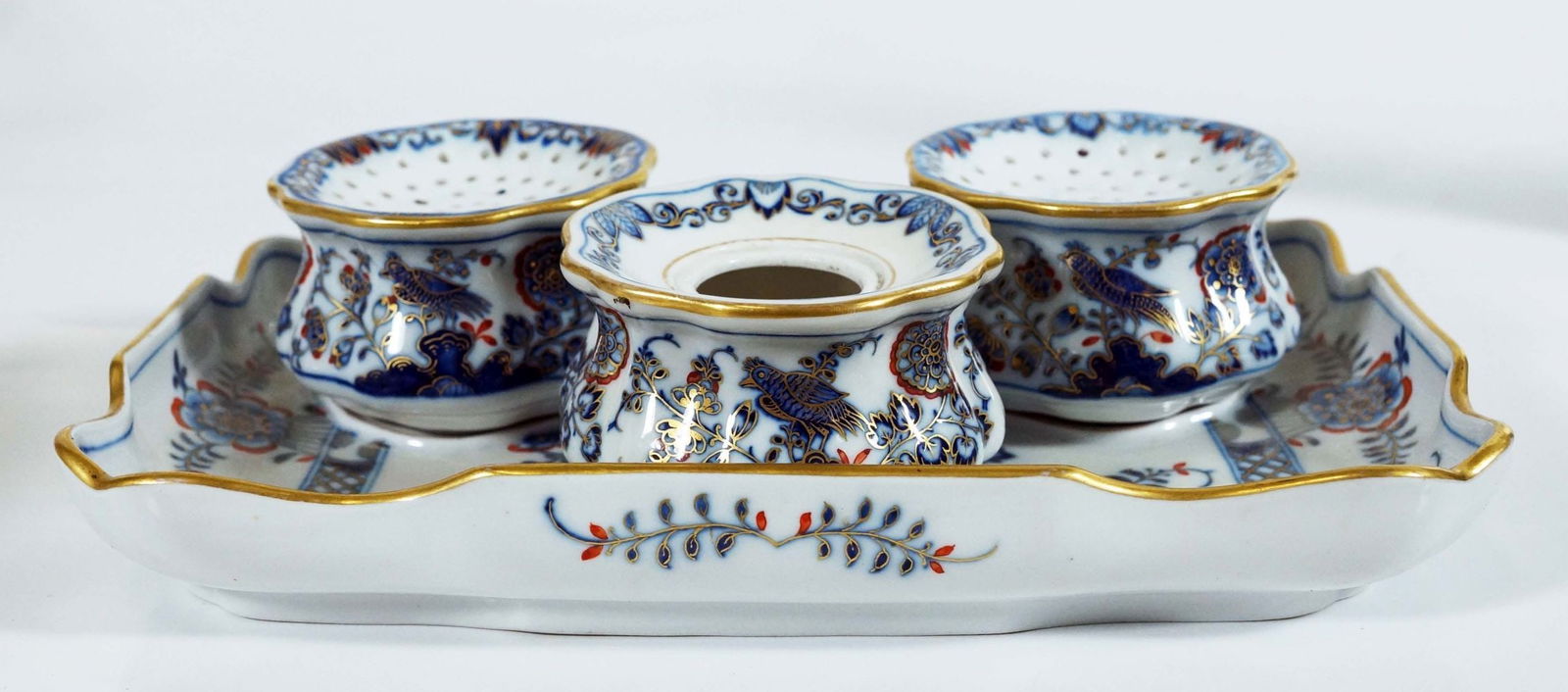 Meissen 4 Pc. Inkstand (1 of 7)