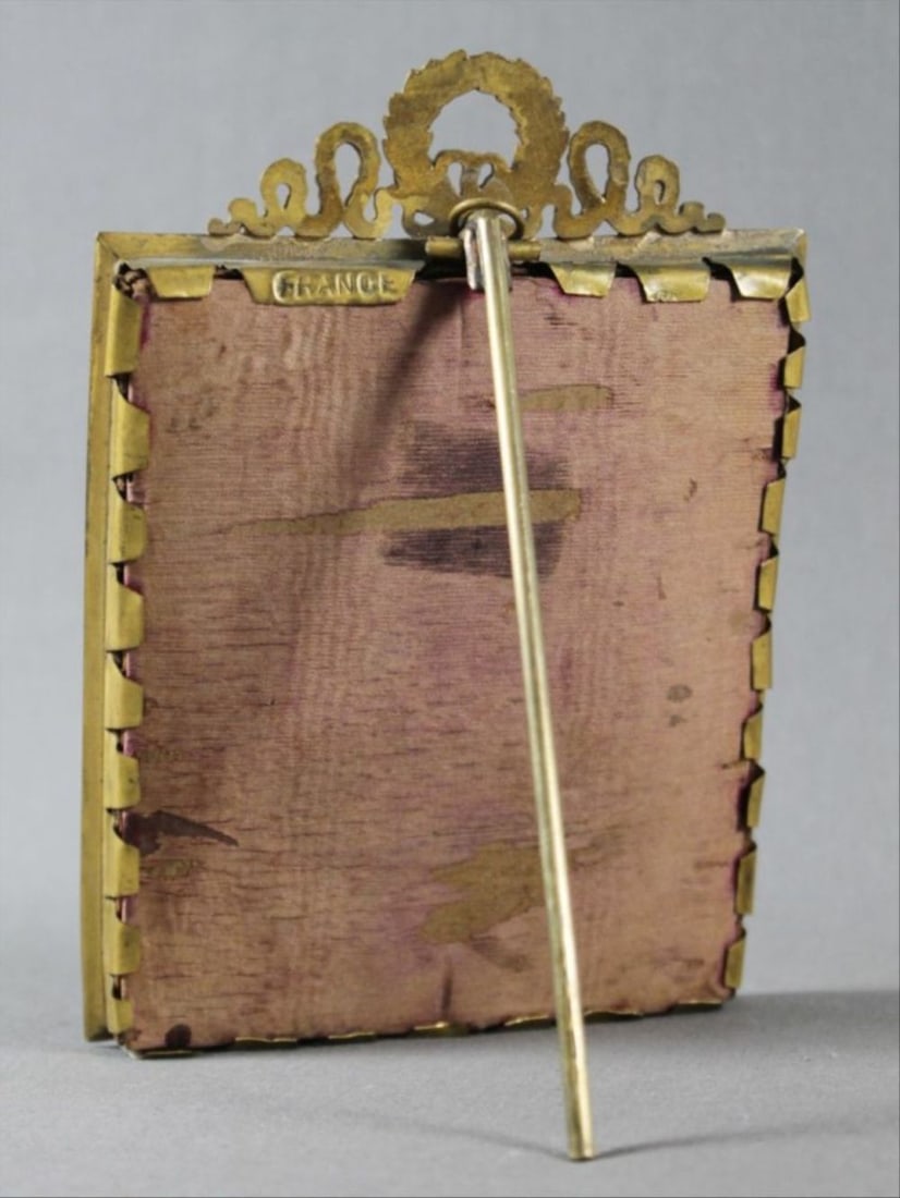 Framed Enamel Plaque - 5