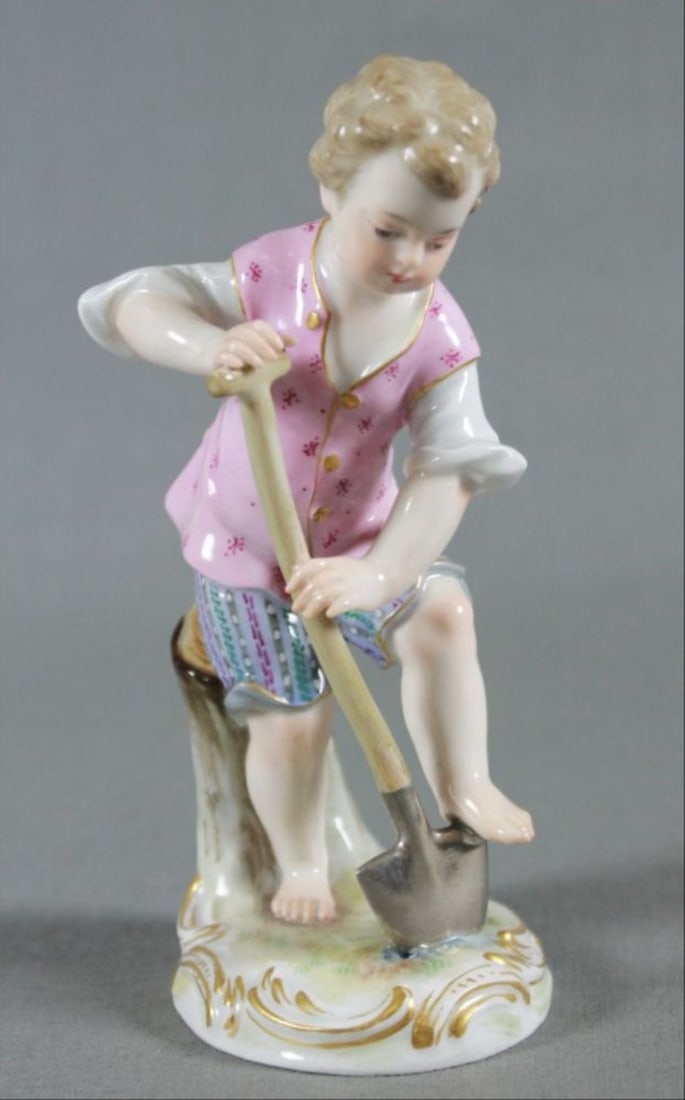 Meissen Figure Of Gardener (1 of 4)