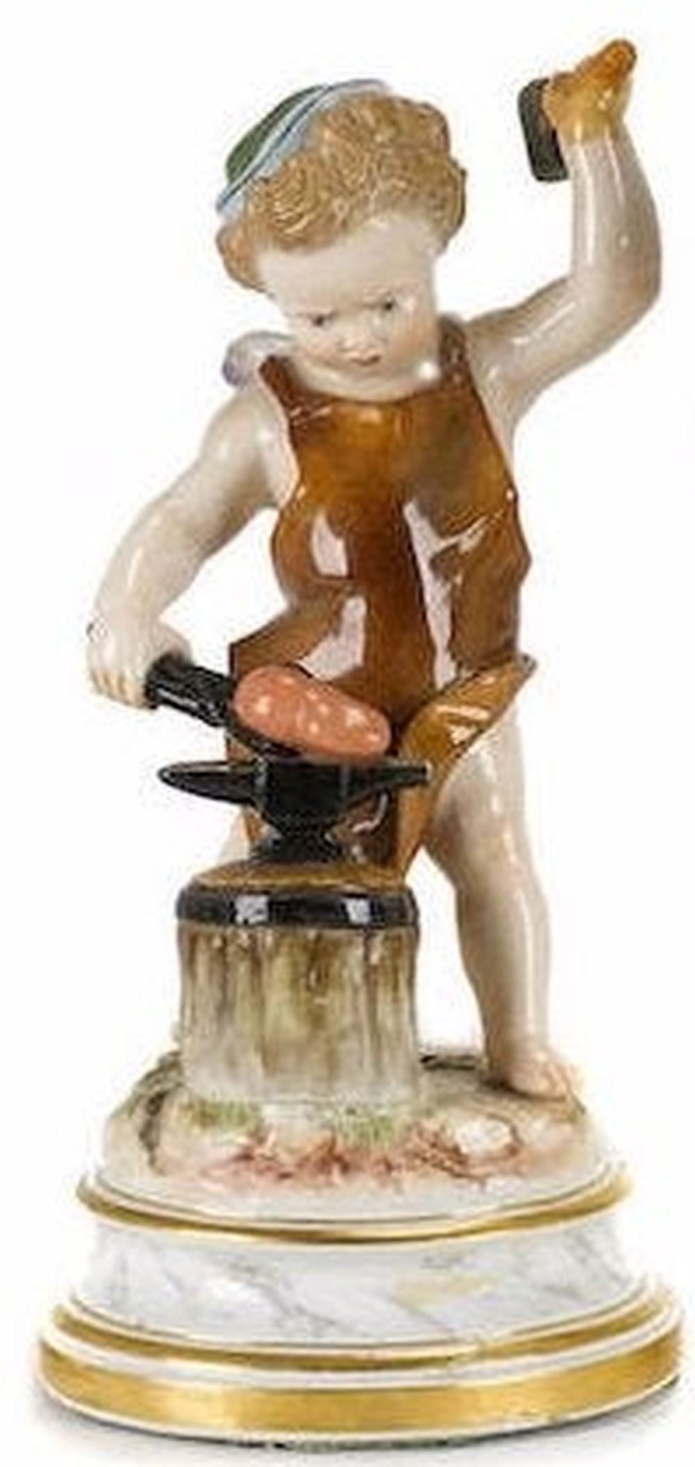 Late 19Th C. Meissen Porcelain Figure Of Putti (1 of 1)