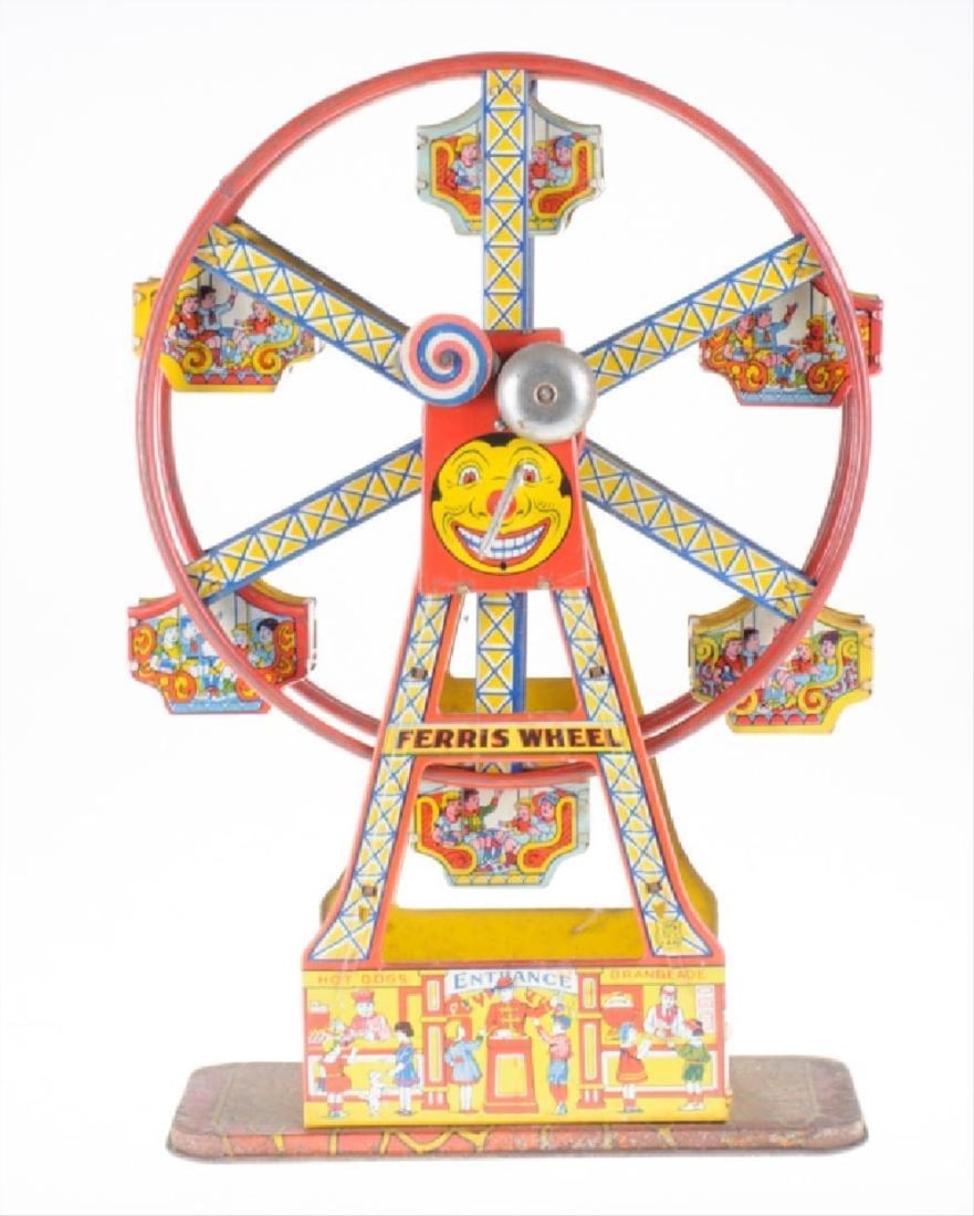 J. Chein Tin Litho Hercules Ferris Wheel (1 of 6)