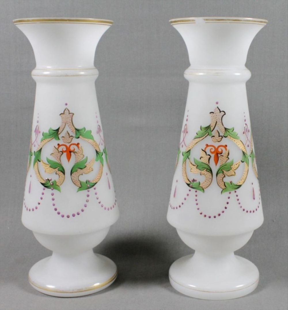 Pair Of Bristol Vases (1 of 2)