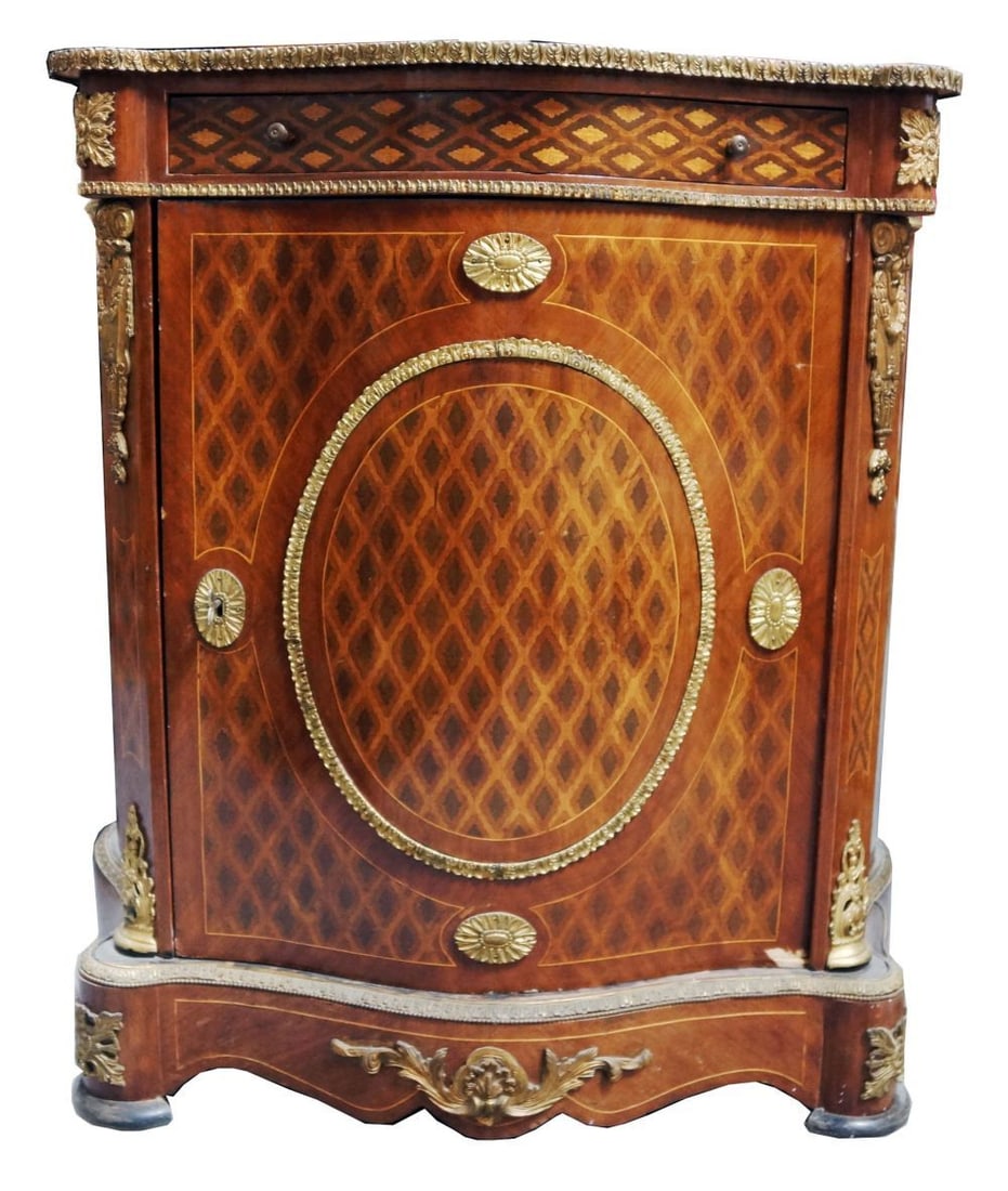 Louis Xvi Style Gilt Bronze Wood Cabinet (1 of 5)