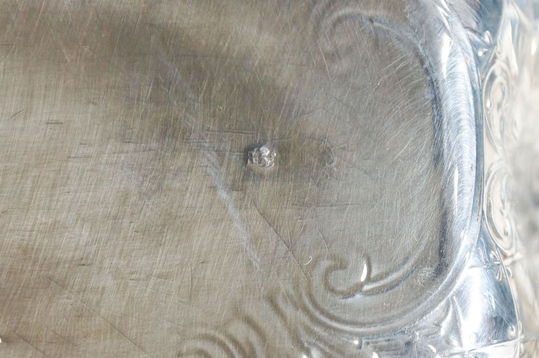 Pierced Sterling Dish - 6