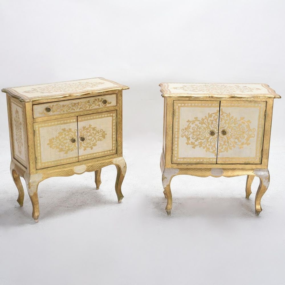 Pair Of Italian Louis Xvi Style Gilt Decorated (1 of 2)