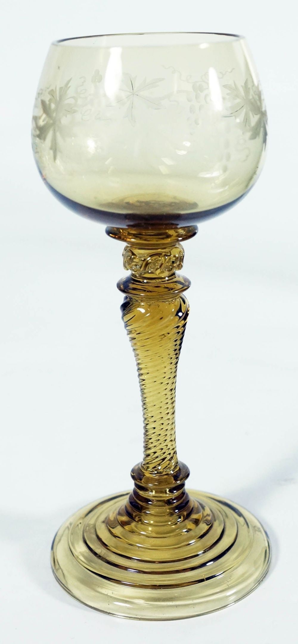 Cut Glass Goblet (1 of 3)