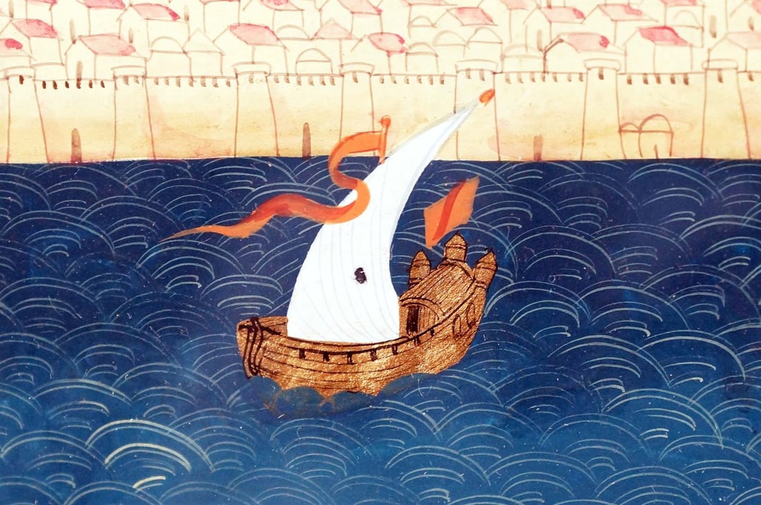 Indian Colored Print - 4