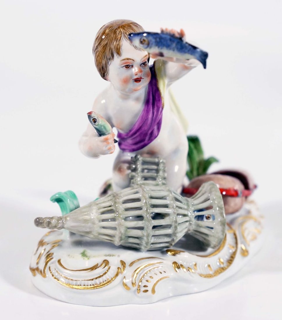 Meissen "The Elements - Water" Porcelain Figure (1 of 3)