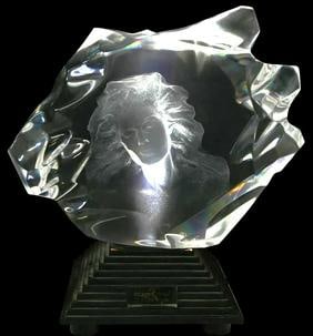 Frederick Elliott Hart Illuminate I acrylic Sculpture Include Light Box (1 of 2)