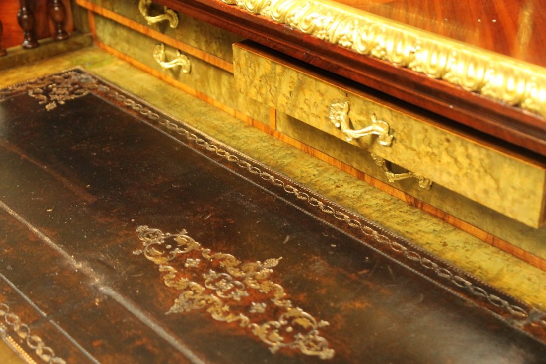 19TH C. ORMOLU MOUNTED CABINET/ DESK - 3