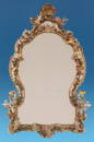 19th C. Meissen Mirror