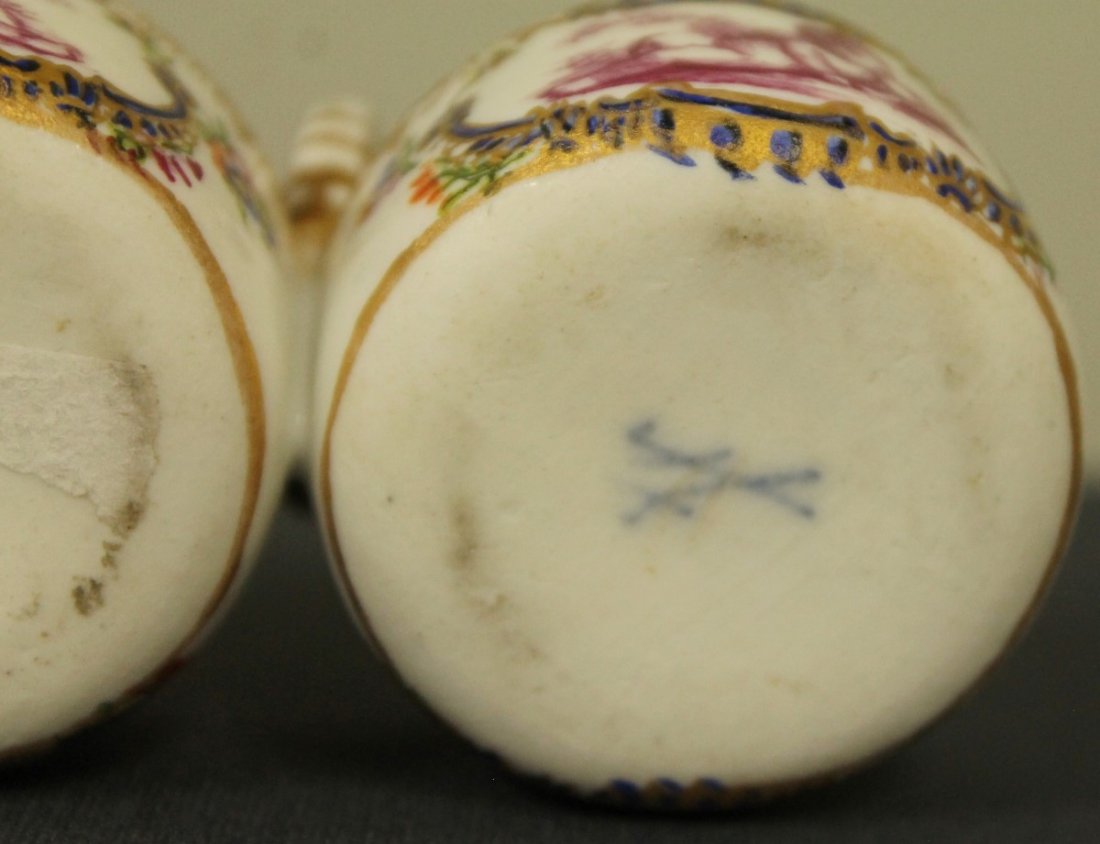 19TH C. MEISSEN SALT AND PEPPERS - 3