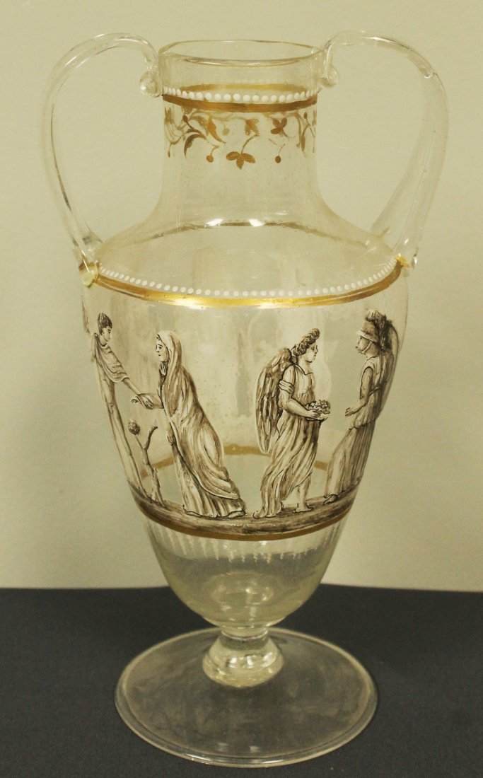VENITIAN ENAMELLED VASE