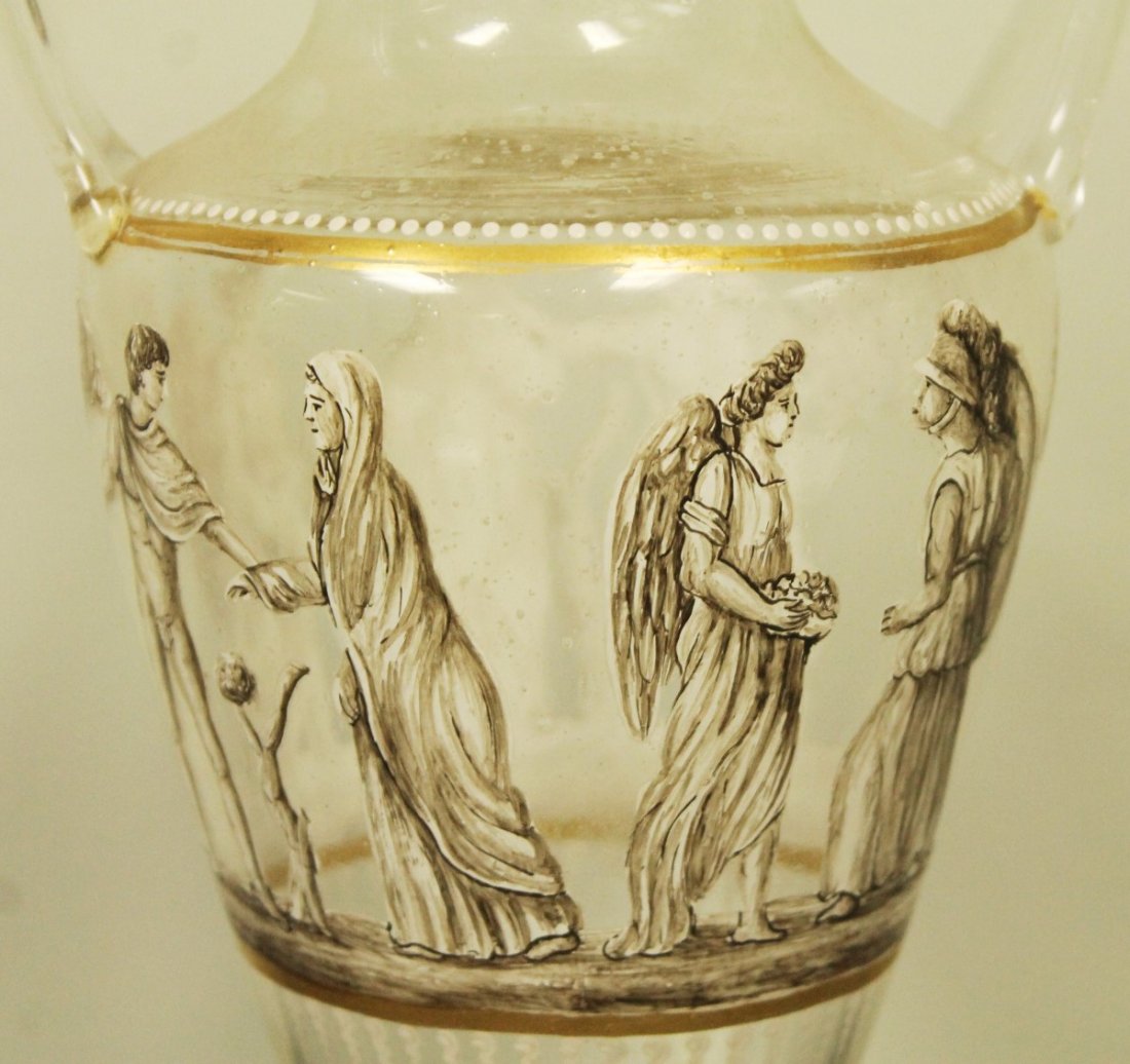 VENITIAN ENAMELLED VASE - 2