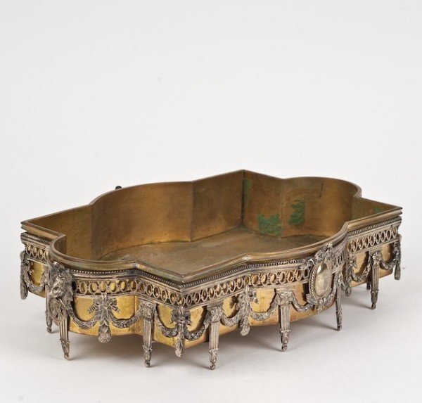 Continental Neo-Classical Silver And Bronze Jardi - 2