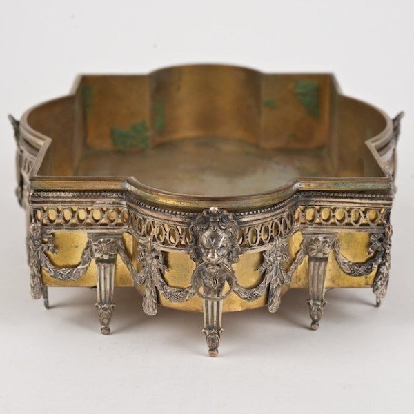 Continental Neo-Classical Silver And Bronze Jardi - 4