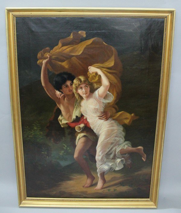 European Oil On Canvas