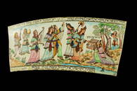 19th century signed judaica Ivory painting