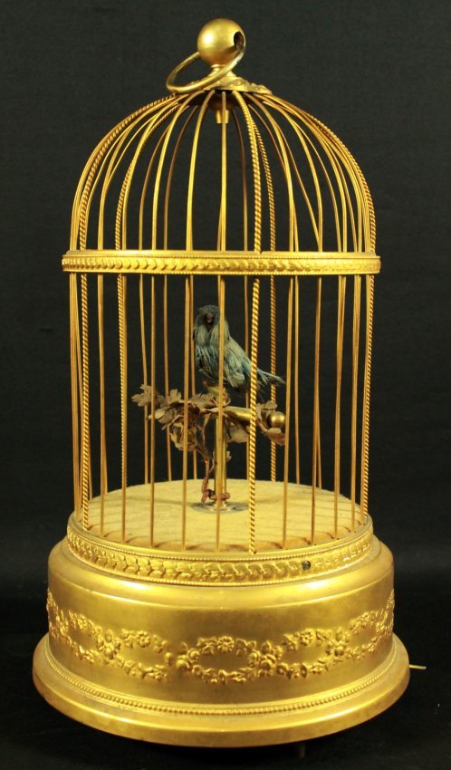20TH C. FRENCH SINGING BIRD CAGE (1 of 5)