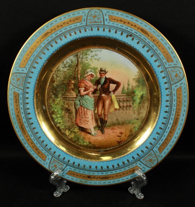 19TH C. ROYAL VIENNA PLATE (1 of 4)