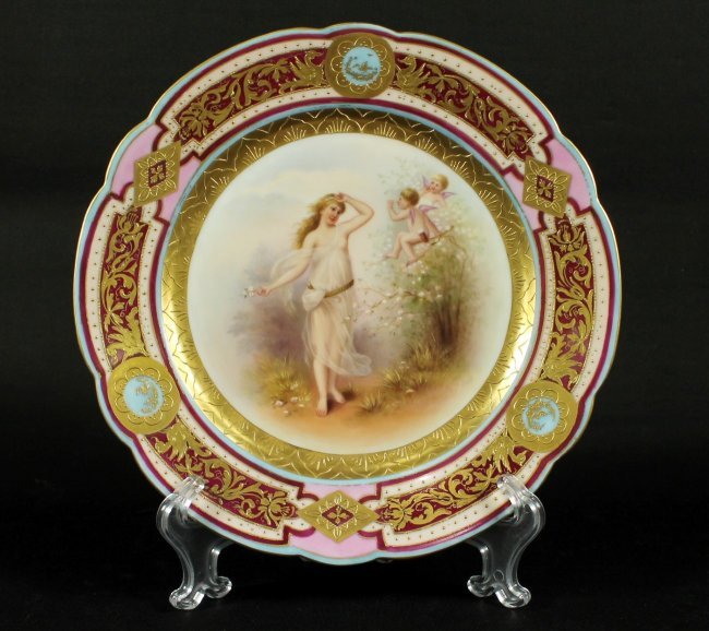 ROYAL VIENNA CABINET PLATE (1 of 4)