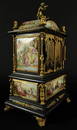 19TH C. VIENNESE ENAMEL JEWELERY BOX