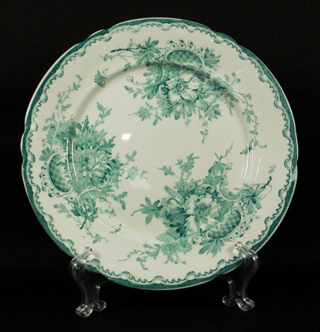 GERMAN PORCELAIN PLATE (1 of 3)