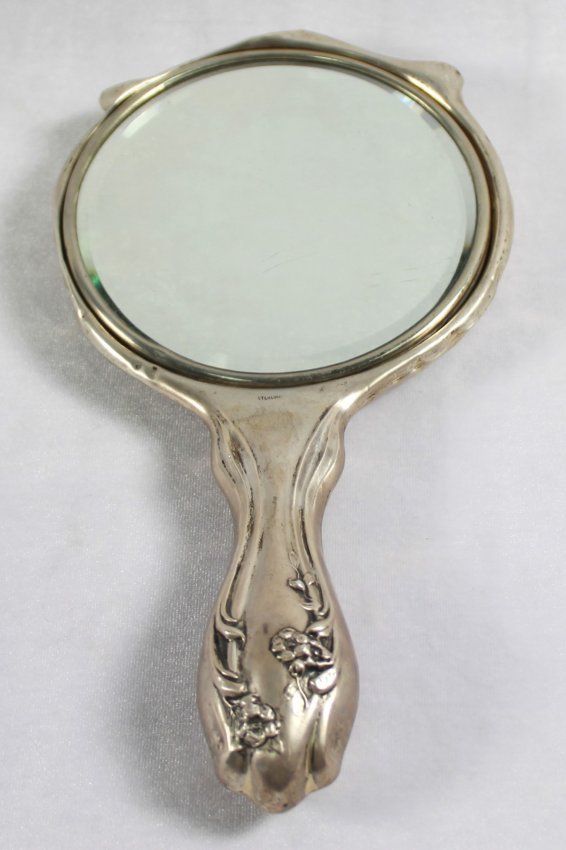 GORHAM STERLING SILVER MIRROR (1 of 5)