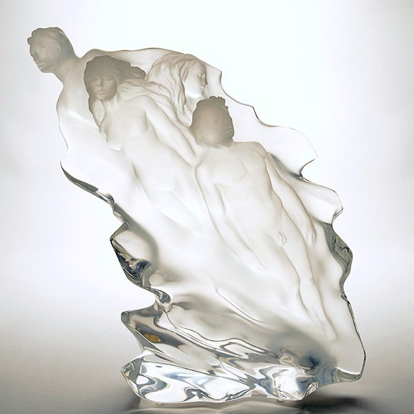 FREDERICK HART Acrylic Sculpture Passages 1986 (1 of 6)